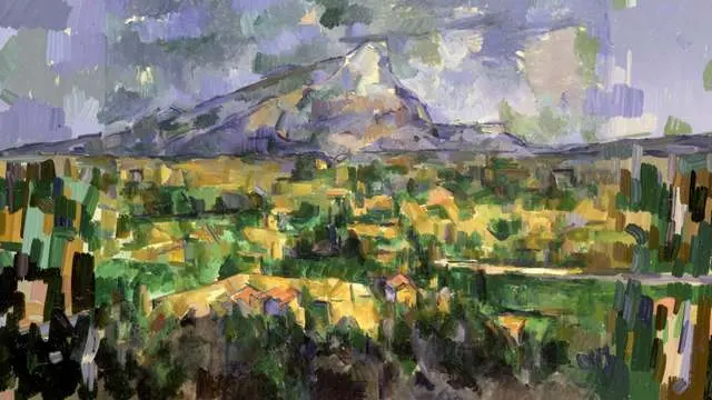 Mont Sainte-Victoire by Paul Cézanne, 1904